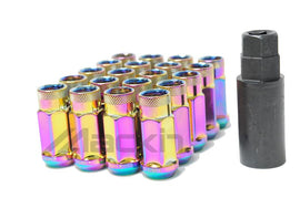 Wheel Mate Monster Open End Lug Nut Set of 20 - Black 14x1.50