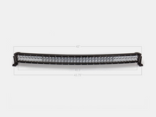 Load image into Gallery viewer, Cali Raised 42 Curved Dual Row 5D Optic Osram Led Bar - Spot