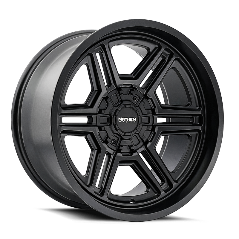 Mayhem 8117 Hermosa 20x9 / 6-135/6x139.7 BP / 18mm Offset / 106mm Hub Black Wheel