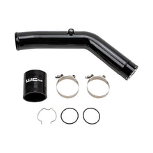Load image into Gallery viewer, Wehrli 23-24 Ford 6.7L HO Power Stroke 3in Hot Side Intercooler Pipe - Gloss Black