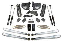 Load image into Gallery viewer, MaxTrac 13-18 RAM 3500 4WD 4in/1in MaxPro Coil Lift Kit w/4-Link Arms &amp; MaxTrac Shocks