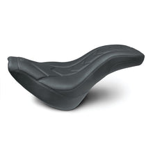 Load image into Gallery viewer, Mustang 18-21 Harley Street Bob Tripper Fastback 1PC Seat Chevron - Black
