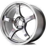 Gram Lights 18X8.5 +37 5-114.3 Grace Silver (MOQ 20)