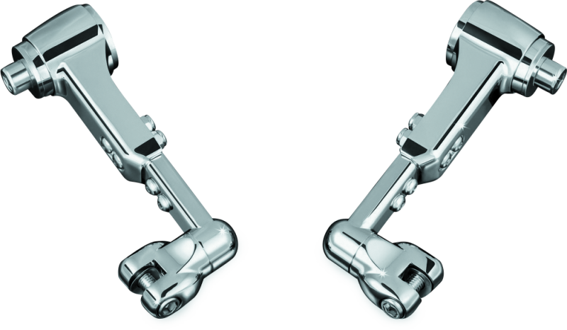 Kuryakyn Ergo & Ergo II Adjustable Mount Arm & Clevis Upgrade Kit Chrome