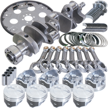 Load image into Gallery viewer, Eagle Chevy LT1350 1Pc 3.750in Crank 5.700in I-Beam 4.040in Pistons 168 Tooth FP Balanced Assembly