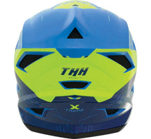 Load image into Gallery viewer, THH Helmets T-42 BMX Xtreme  Blue/Yellow - XS