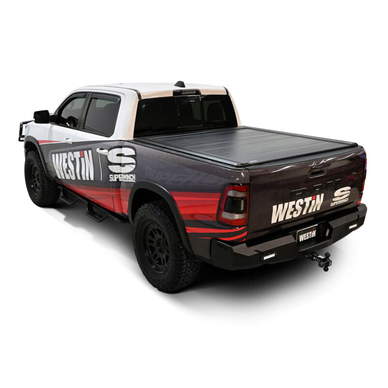 Westin 19-26 RAM 1500 New Body 5ft 7in. (67in) Bed Electric Retractable Tonneau Cover - Black