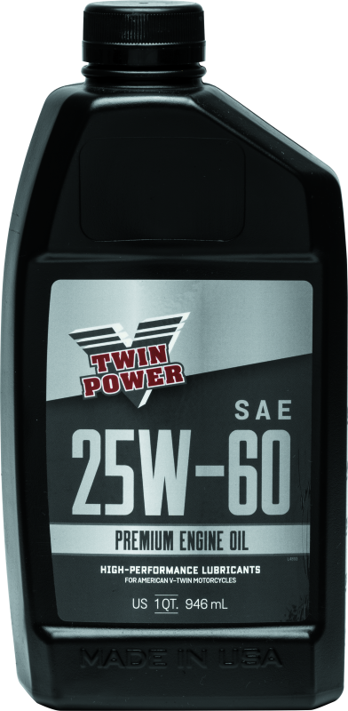 Twin Power 25W60 Premium Oil Quart