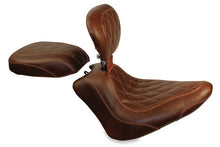 Load image into Gallery viewer, Mustang 11-13 Harley Blackline,12-17 Slim/Slim S Wide Tripper Solo Seat - Distressed Brown