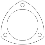 Cometic .043in Copper Exhaust Header Collector Gasket - 3.5in Diameter - 4.438in Bolt Circle