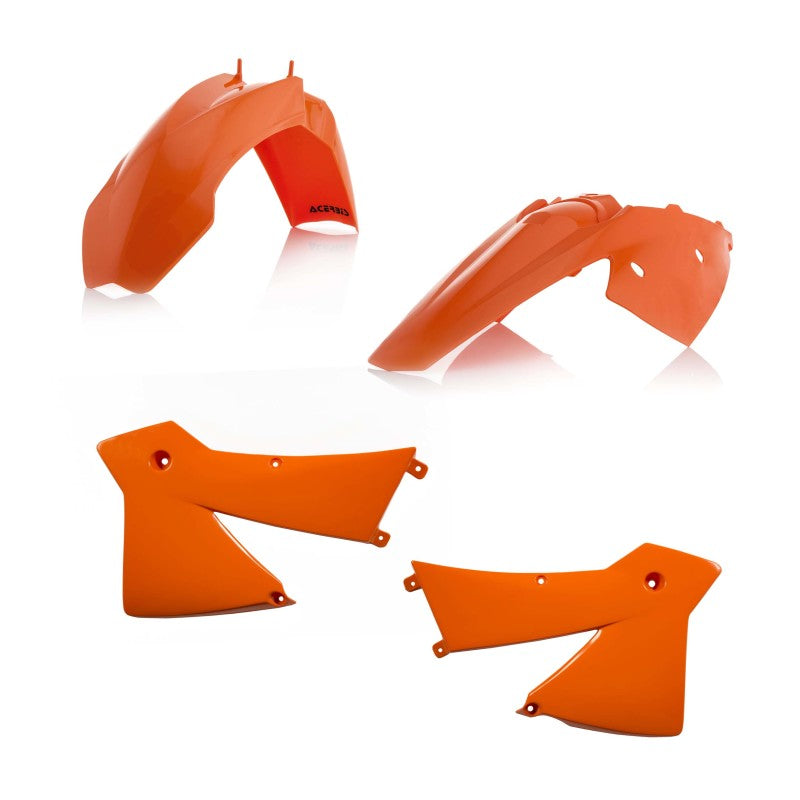 Acerbis 03-04 KTM SX-2T/ 2004 MXC/SX 4T Plastic Kit - Orignal 04