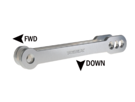 Vortex Racing 04-07 Kawasaki ZX10R Ninja,02-05 ZX1200 Ninja,05-06 ZX600,ZX636 Lowering Kit- Silver