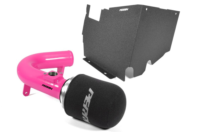 Perrin 22-24 Subaru WRX Cold Air Intake w/ Heatshield - Hyper Pink