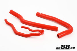 do88 Volvo 740/940 (w/T5 Engine) Coolant Hoses Red