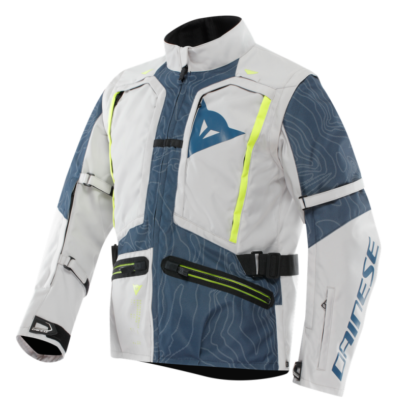 Dainese Sterrato Tex Jacket Glacier Gray/Blue Size - 48