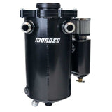 Moroso Pro Mod 7in Diameter 7qt Black PC Dry Sump Tank