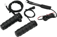 Load image into Gallery viewer, Kuryakyn Heated ISO Grips Dual Cable Gloss Black