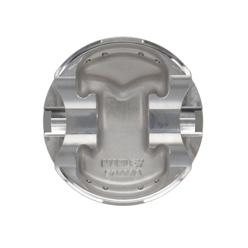 Manley Chevrolet Small Block Piston Set - 4.030in Bore 1.550in CH, -4.00 CC