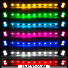 Load image into Gallery viewer, XK Glow Tube Single Color Underglow LED Accent Light Car/Truck Kit Red - 8x24In