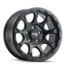 Load image into Gallery viewer, Dirty Life 9307 Drifter 17x8.5/6x139.7 BP/-6mm Offset/106mm Hub Matte Black Wheel - Beadlock