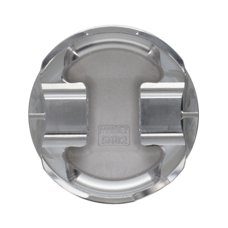 Manley Nissan Skyline 2.7L RB26DETT 87mm Bore 77.7mm Stroke 9.0:1 CR +17cc Dish - Set of 6 Pistons