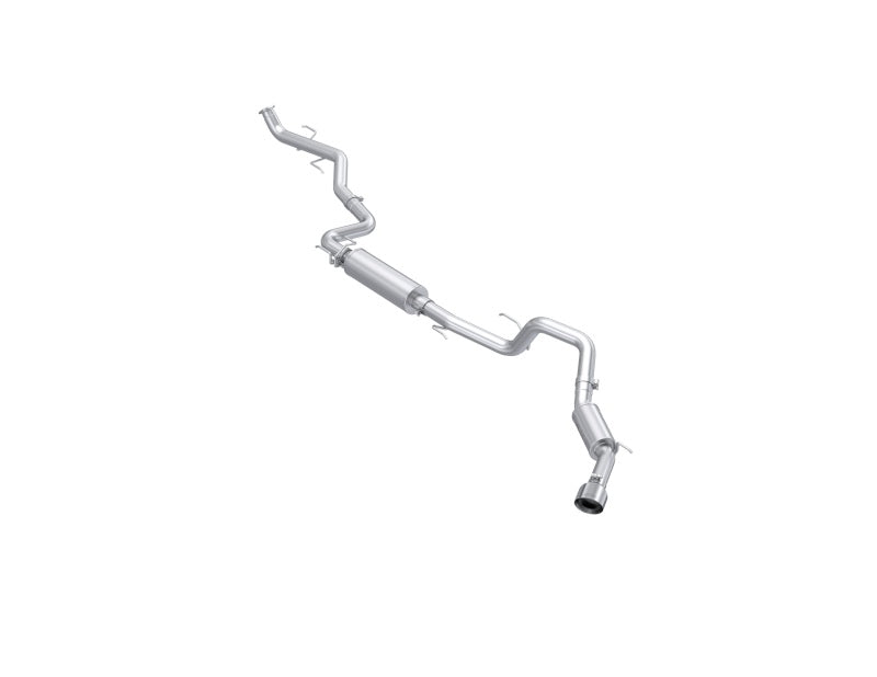 MBRP 2024 Toyota Tacoma T304 Stainless Steel 3in Cat-Back Single Side Exit