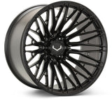 Vossen VFX-04 22x12 - 6x135 - ET44 - Ultra Deep - 87.1 - Satin Black Wheel