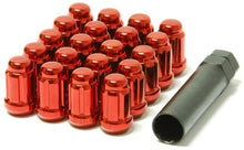 Load image into Gallery viewer, Wheel Mate Muteki Open End Lug Nuts - Deep Black 12x1.50