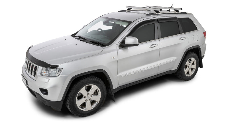 Rhino-Rack 11-20 Jeep Grand Cherokee 4 Door SUV Heavy Duty RCL 2 Bar Roof Rack - Silver