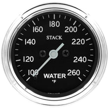 Load image into Gallery viewer, Autometer Stack 52mm 100-260 Deg F 1/8in NPTF Male Pro Stepper Motor Water Temp Gauge - Classic