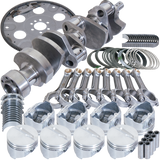 Eagle Chevy LT1350 1Pc 3.750in Crank 5.700in I-Beam Rods 4.040in Pistons 153 Tooth FP Blncd Assembly