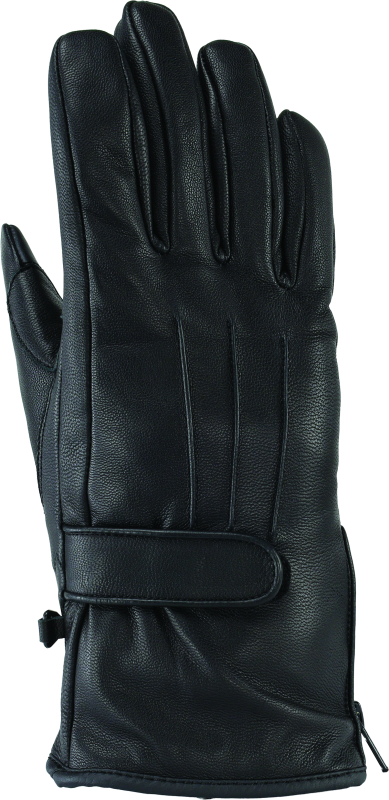 Kuryakyn Leather By River Road Taos Cold Weather Gloves Black Womens - XL