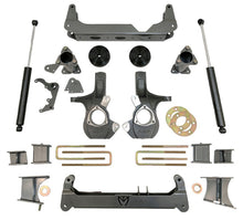 Load image into Gallery viewer, MaxTrac 14-16 GM K1500 4WD w/Cast Steel Susp. (Non Magneride) 7in/7in MaxPro Spindle Lift Kit