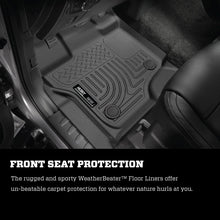 Load image into Gallery viewer, Husky Liners 99-06 Chevrolet Silverado 1500 EC Weatherbeater 2nd Seat Floor Liner - Black