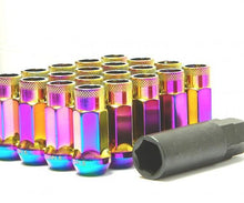 Load image into Gallery viewer, Wheel Mate Muteki SR48 Open End Lug Nuts - Purple 12x1.50 48mm