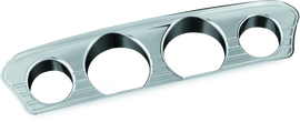 Kuryakyn Tri-Line Gauge Trim 14-Up Touring Models Chrome