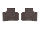 WeatherTech 2023 Mercedes-Benz GLC-Class Coupe C253 Rear All-Weather Floor Mats - Cocoa