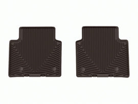 WeatherTech 22-23 Jeep Grand Cherokee WL (Incl. 2022 4xe) Rear Rubber Mats - Cocoa
