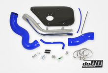 Load image into Gallery viewer, do88 Volvo S60 V60 V70 T6 Inlet Pipe Blue Hoses Carbon fiber cover