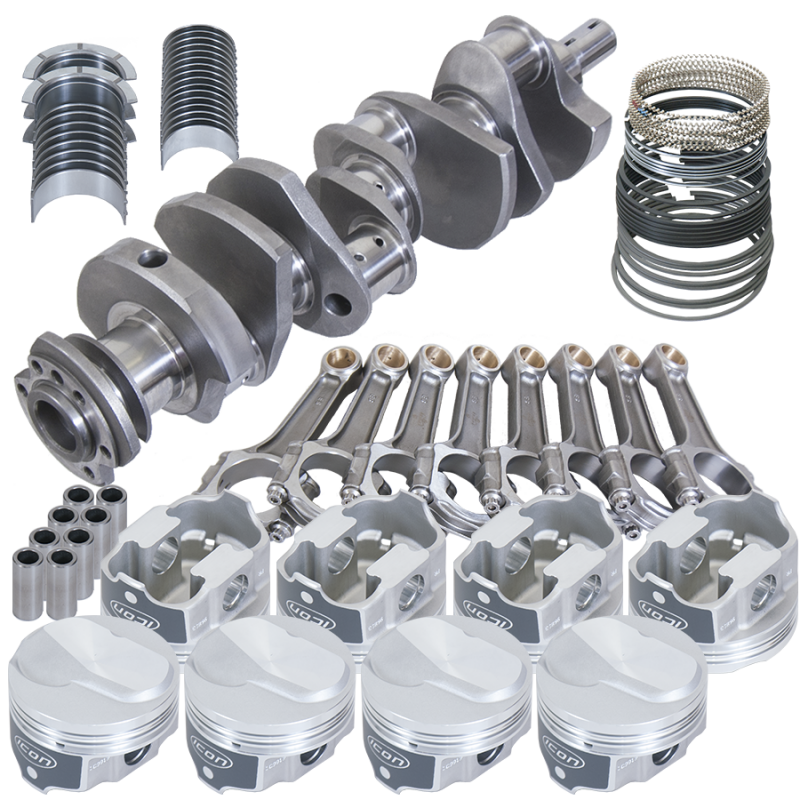 Eagle Chevy 454 4.000in Crank 6.135in I-Beam Rods 18.3cc Dome 4.350in Pistons Rotating Assembly