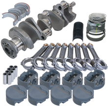 Load image into Gallery viewer, Eagle Pontiac 455 4.500in Crank 6.800in I-Beam Rods -6cc Flat Top 4.155in Pistons Rotating Assembly