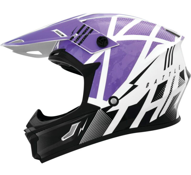 THH Helmets T710XR Battle Purple/Black - Small