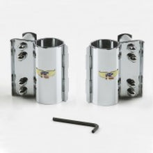 Load image into Gallery viewer, National Cycle 84-12 Harley Davidson FXS/FXD / Yamaha V-Stars Wide Mount - Chrome