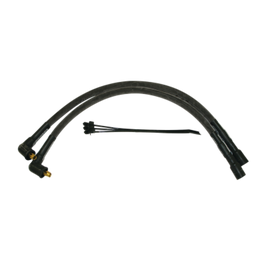 Moroso 97-98 Harley-Davidson FLT/FLHT/FLHR/FLTR Sleeved Ultra 40 Wire Set - Black