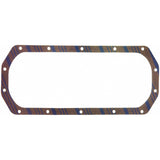 Fel-Pro OS 30459 C Engine Oil Pan Gasket Set 14 Bolt Hole One Piece Gasket