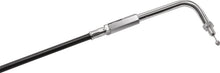 Load image into Gallery viewer, Bikers Choice 84-95 FLT FLHT FLHR FLHS W/ HSR 42-45 Mikuni Black Vinyl Idle Cable 39.5 Inches