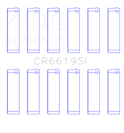 King Engine Bearings Ford V6 (Size +0.50mm) Connecting Rod Bearing Set