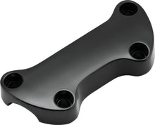 Load image into Gallery viewer, Bikers Choice 74-Up Black Plain Handlebar Clamp With 1in. Bars