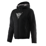 Dainese Bovisa Safety Hoodie Full Zip Black/White Size - 46