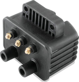 Twin Power Big Twin and XL Custom Application Ignition Coil Black Single Fire Dual Output 3 Ohm